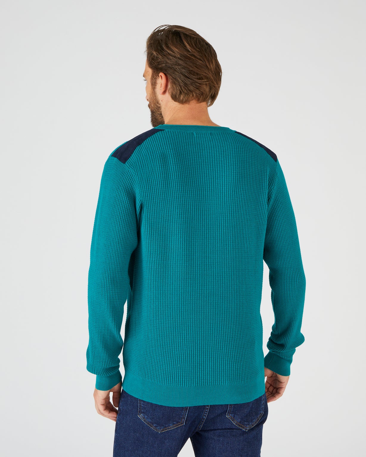 Pull in fantasietricot, katoenmix