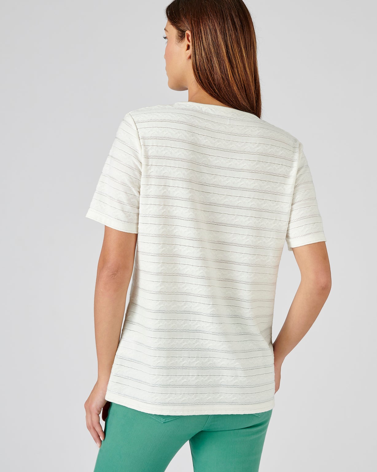 T-shirt jacquardtricot
