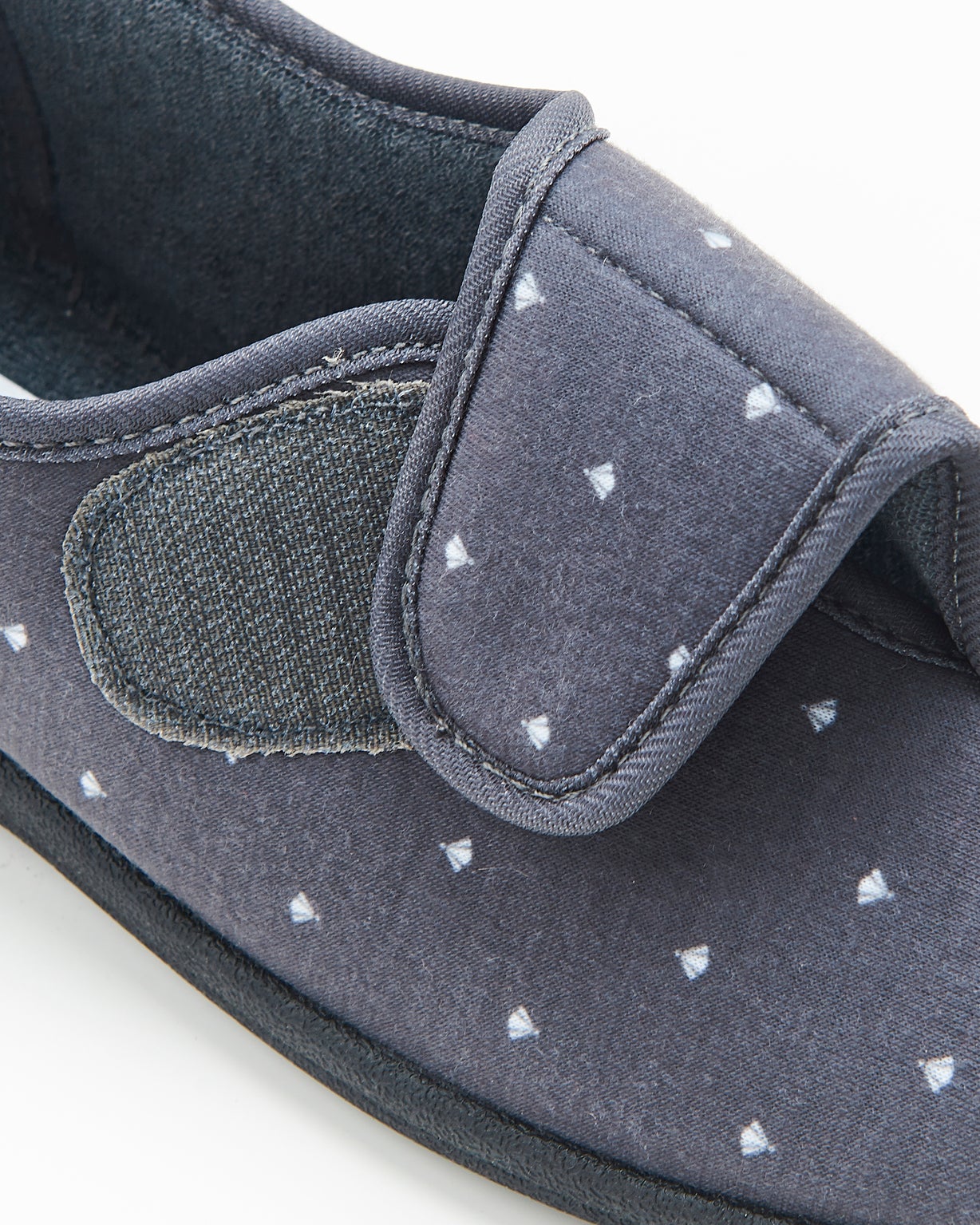 Damart Mules Da Uomo In Velluto Blu Navy - Comfort Morbido Per La Casa - 5