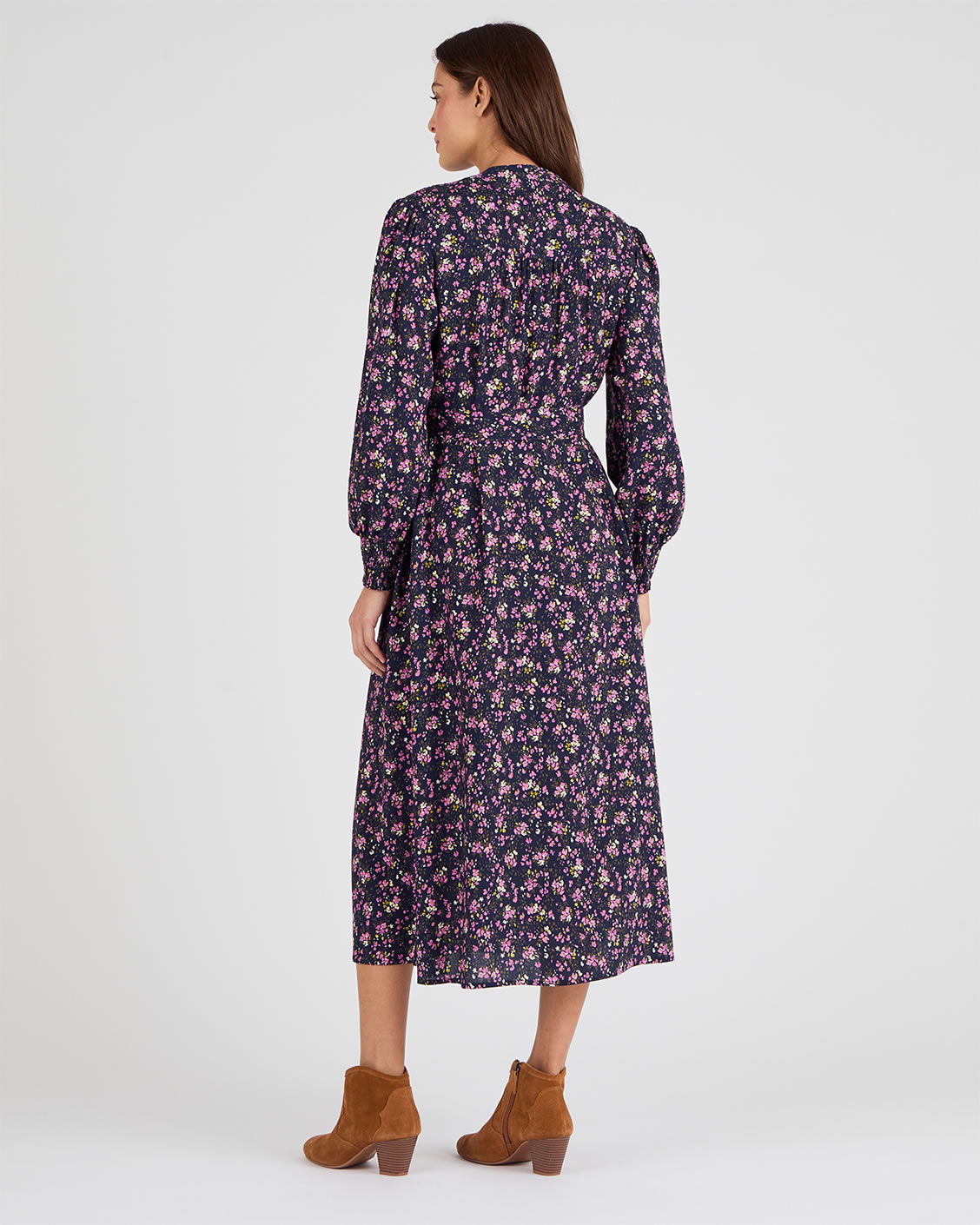 Robe-chemise pure viscose Lenzing™ EcoVero™*