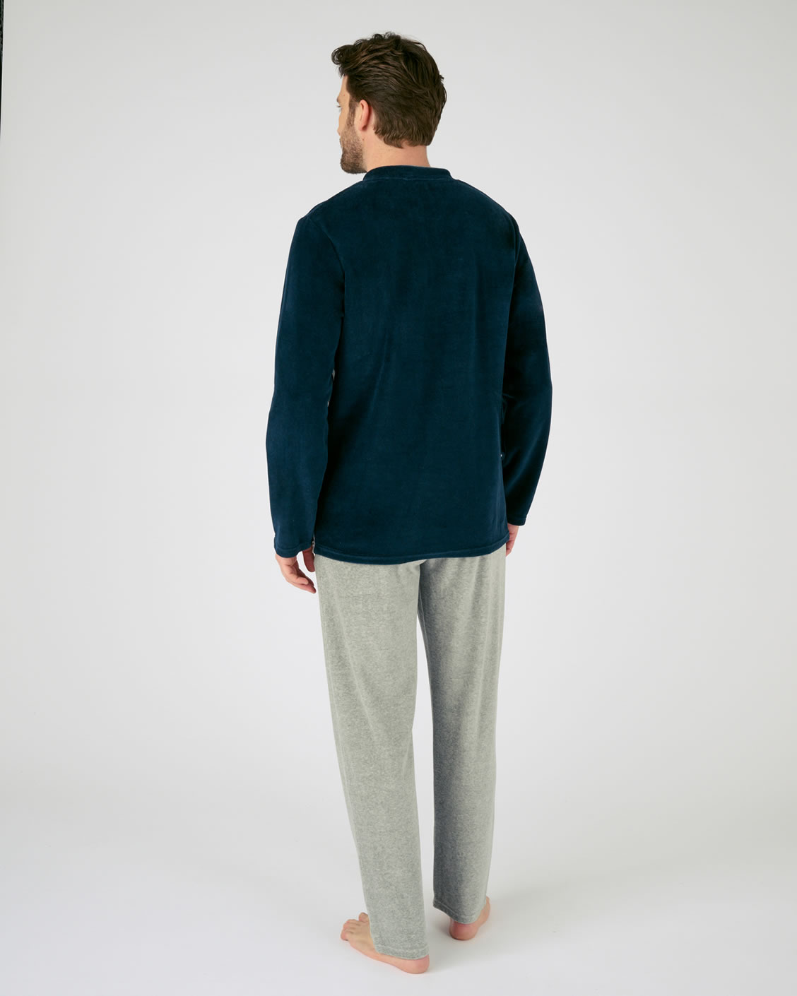 Pyjama velours coton mélangé