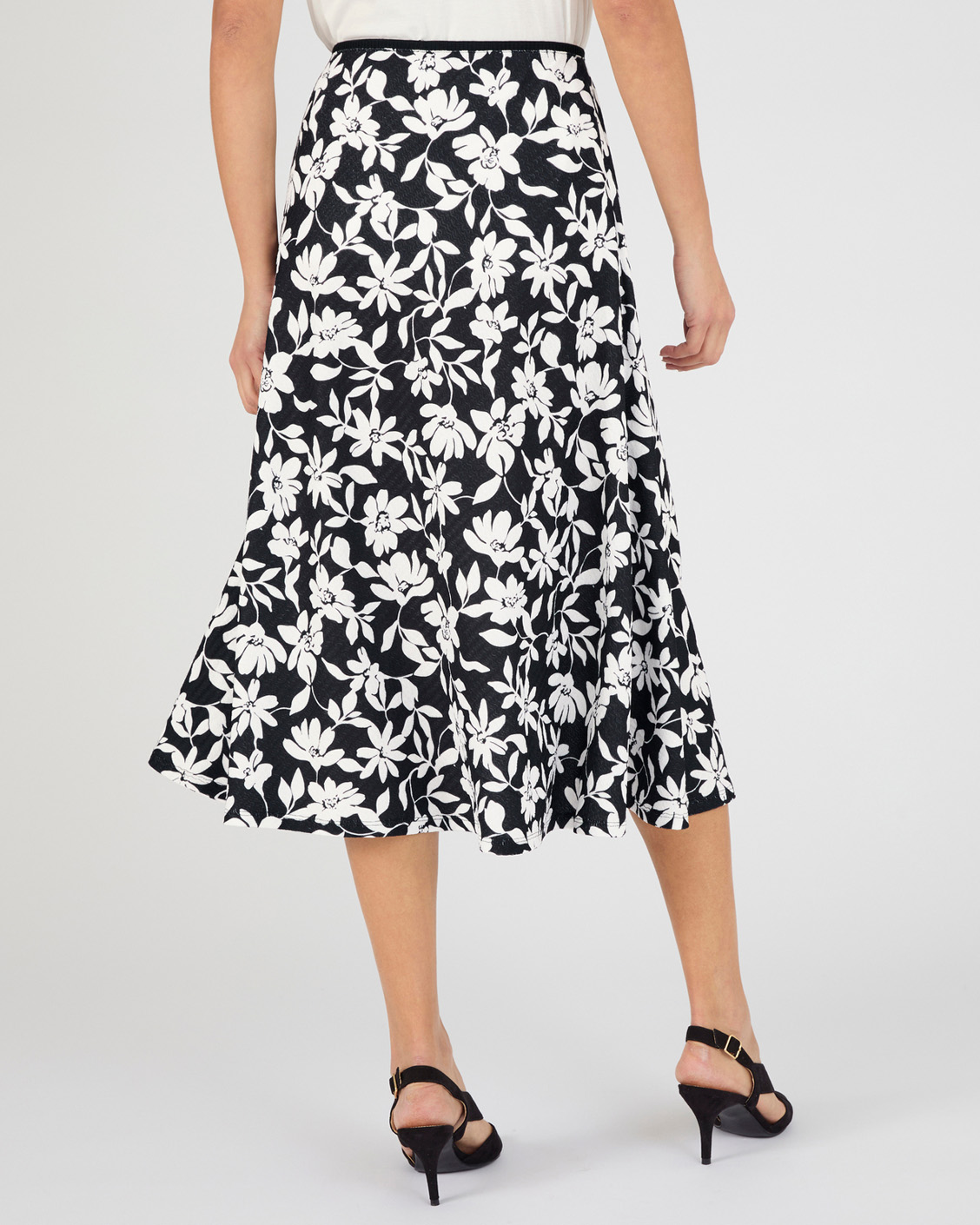 Rok pull-on tweekleurig