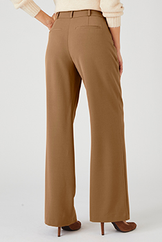 Pantalon wijd en soepel bi-stretch