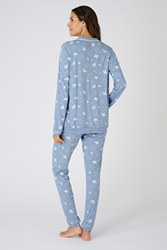 Pyjama Thermolactyl interlock mesh
