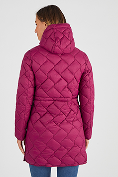 Parka longue matelassée doublée Thermolactyl