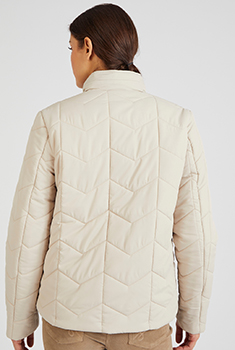Veste courte matelassée
