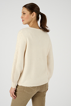 Cardigan maille fantaisie Thermolactyl