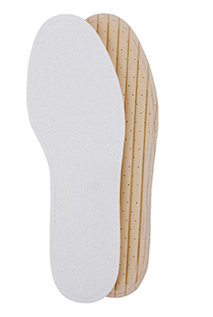 Lot de 2 paires de semelles respirantes coton