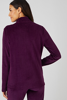 Ensemble de détente en maille velours