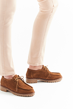 Derby schoenen profielzool Thermolactyl