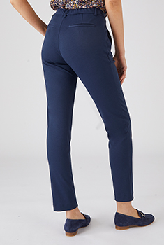 Broek van milanotricot