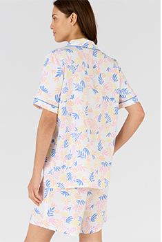 Climatyl pyjamashort met knopen
