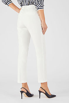 Broek 7/8 lengte katoensatijn