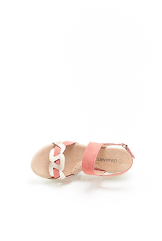 Gevlochten Amortyl sandalen