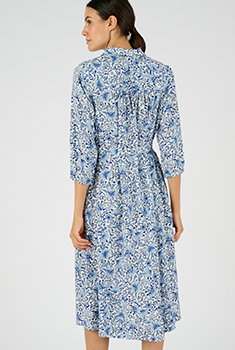 Jurk pure viscose Lenzing™ EcoVero™ vezels