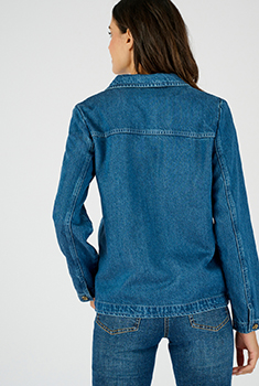 Veste mélange fibres Lyocell Tencel et fibres viscose