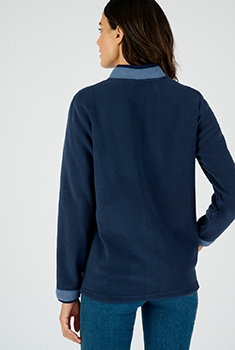 Veste de détente zippée