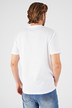 T-shirt maille gaufrée