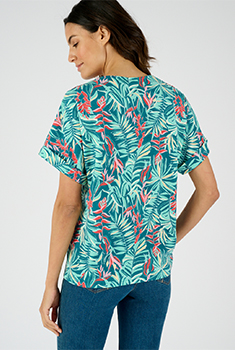 Top fluide Climatyl uni ou esprit tropical