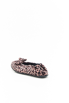 Fluwelen ballerina's voor binnen
