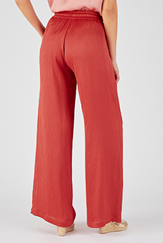 Broek met vaste plooi