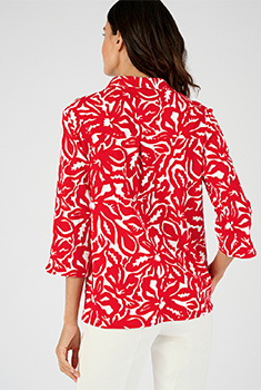 Chemisier maille texturée