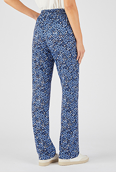 Broek van crêpetricot