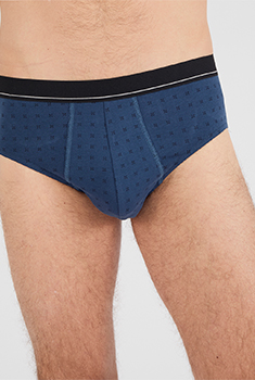 Lot de 3 slips fermés coton biologique majoritaire