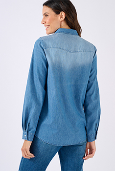 Chemisier en denim