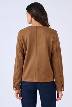 Veste suédine