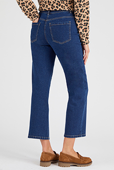 Rechte 7/8 jeans