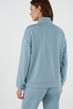 Thermolactyl sweater met geborstelde binnenkant