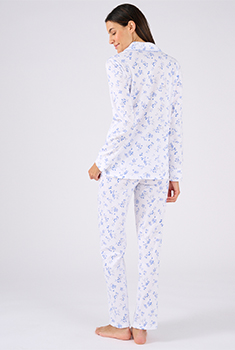 Pyjama van jerseytricot zuiver katoen