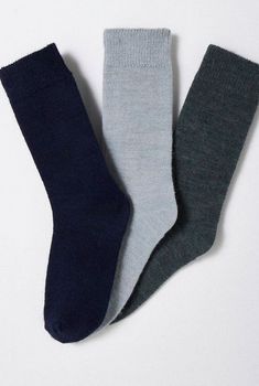 Set van 3 paar effen sokken Thermolactyl®