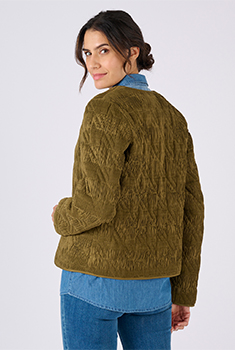 Veste matelassée fantaisie