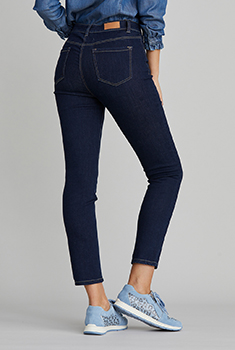 Jeans slim fit 7/8-broek 5 zakken Perfect Fit by Damart