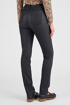 5-pocket gecoate broek