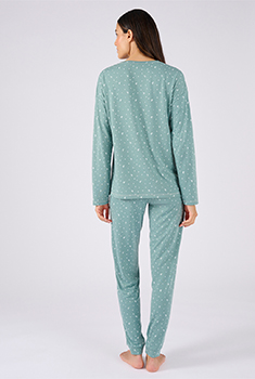 Pyjama van Thermolactyl jerseytricot.