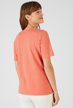 T-shirt, mix met biologisch katoen