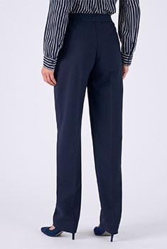 Pantalon tissu fluide enfilable