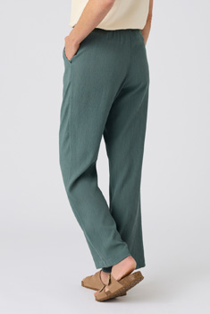 Broek crêpe pull-on