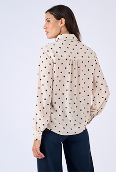 Chemisier fluide imprimé