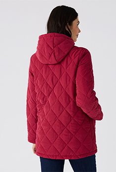 Parka gewatteerd capuchon