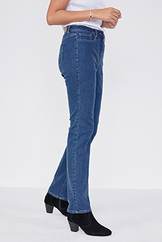 Jeans straight fit, Perfect Fit by Damart