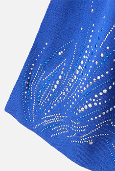 Sjaal met mooie studs