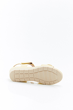 Sandalen met sleehak Amortyl