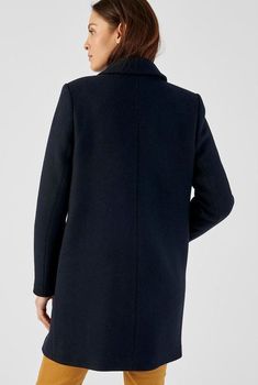 Manteau laine mélangée et doublé Thermolactyl® recyclé*