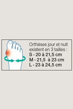 Orthèse corrective Hallux Valgus souple jour Epitact