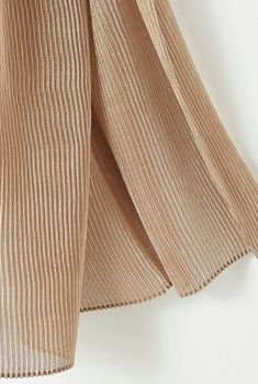 Foulard plissé