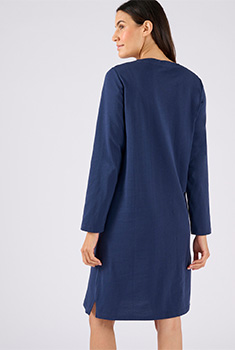 Chemise de nuit de Noël en maille jersey pur coton